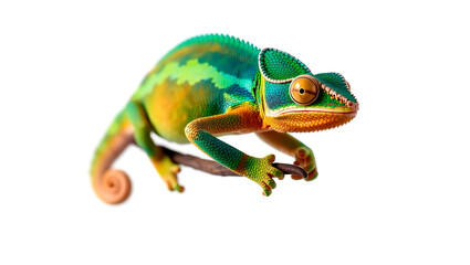 Check out this chameleon! nature's colorful masterpiece is a must see now