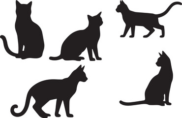 Cat Silhouette Collection