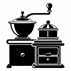 vintage coffee grinder