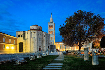 The city of Zadar, Croatia