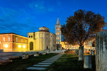 The city of Zadar, Croatia