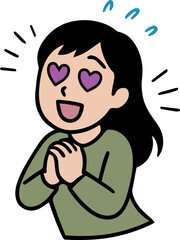 恋に落ちた女子A