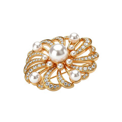 golden ring with diamonds