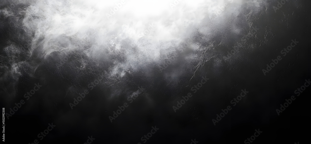 Wall mural black grainy gradient background noise texture blurred dark header backdrop poster banner header cov