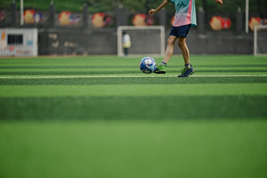 A Moment on the Soccer Field