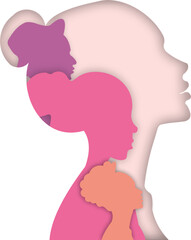 Women Silhoutte Feminine