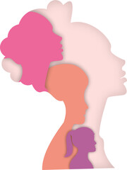 Women Silhoutte Feminine