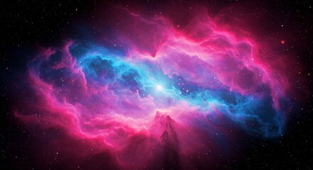Purple Nebula Universe’s Ever Expanding Beauty