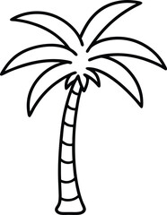 Obraz premium tropical palm tree