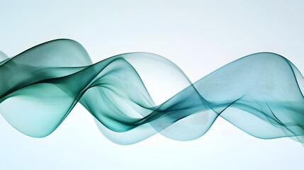 abstract blue wave