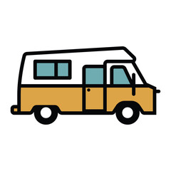 toy truck isolated on white background