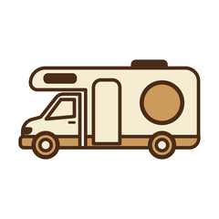 vector illustration of a truck