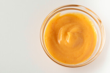 Spicy Mayonnaise Dressing in a Bowl