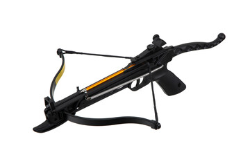 Compact pistol-style crossbow