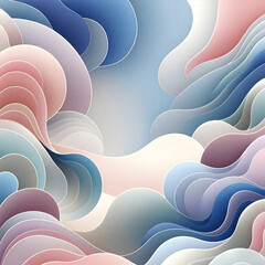 seamless pattern with waves