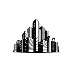 city skyline vector illustration