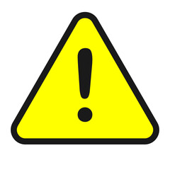 exclamation danger sign