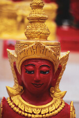 Peaceful Morning at Wat Mokklai &ndash; Rural Thai Temple and Worship

