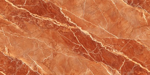 Fototapeta premium Stunning red marble texture background with intricate veins and natural patterns