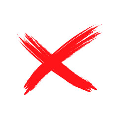 red cross mark