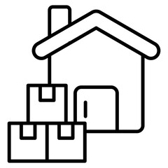 Inventory Icon Outline