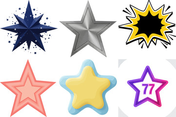 Fototapeta premium Text Emphasis Effect Clipart Collection,