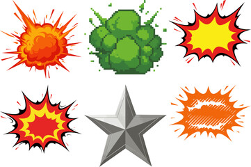 Text Emphasis Effect Clipart Collection,