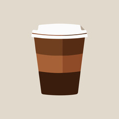 Coffee cup with hot drink in cozy indoor setting captured in warm natural tones