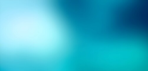 Obraz premium Abstract Blue and Teal Gradient Blur Background – Soft Focus Ocean-Inspired Backdrop for Web Design, Presentations, and Creative Projects