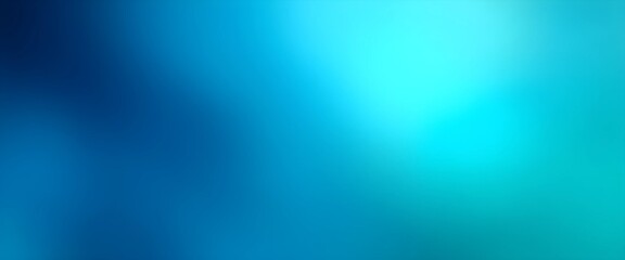 Obraz premium Abstract Blue and Teal Gradient Blur Background – Soft Focus Ocean-Inspired Backdrop for Web Design, Presentations, and Creative Projects
