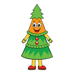 A Hawaiian Christmas tree blends tropical vibes with festive cheer—palm fronds, colorful lights, seashell ornaments, and bright flowers create a sunny holiday spirit.
