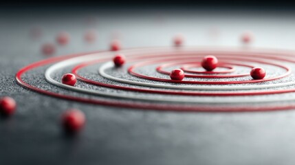 Obraz premium Ai model aligned fibonacci trend activation map icon concept for visualizing market trends and trading strategies