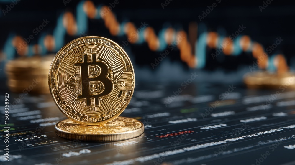 Wall mural comprehensive blockchain audited fibonacci volatility containment visualization for financial market