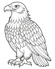 eagle coloring pages for kids