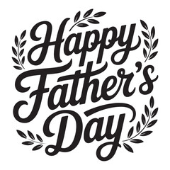 Obraz premium father day typography t-shirt design