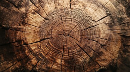 Fototapeta premium cross section of tree stump