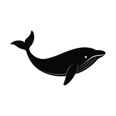 Whale Vector Silhouette