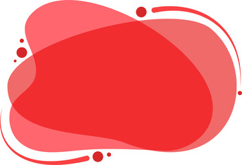 abstract color wave fluid frame design