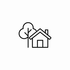 green house icon sign vector