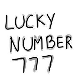 Lucky number 777