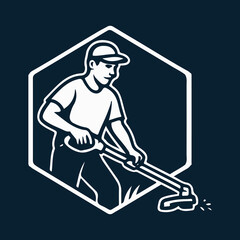 Lawncare Green Landscaping Vector Set Logo Design Solution	
