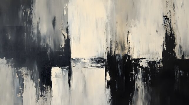 Abstract oil painting texture with bold strokes and thick paint