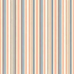 Obraz premium Colorful Seamless Pattern with Vertical Stripes in Soft Earth Tones and Pastel Hues for Modern Design Projects