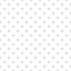Fototapeta premium Intricate Seamless Pattern with Delicate Starburst Design on White Background for Creative Projects and Digital Media
