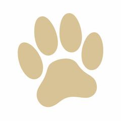  Stylized Pet Paw Print Icon