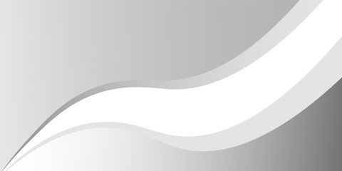 Abstract professional background design, off white gradient. Professional gradient banner vector background. White abstract background. Minimal white background with gradient curve vector wallpaper