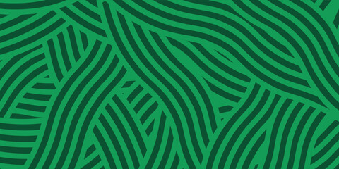 farm green banner, organic abstract background with fields. wavy green lines, natural organic products. ecology background. striped farmer green Pattern © firman