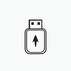 usb flash drive icon