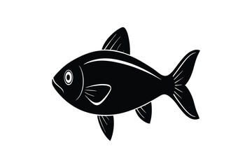 a--fish-silhouette-vector-art-illustration-on-whit.eps
