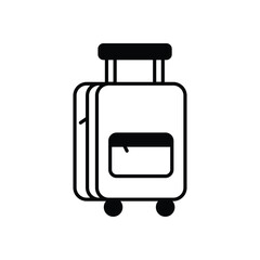 Luggage Vector icon